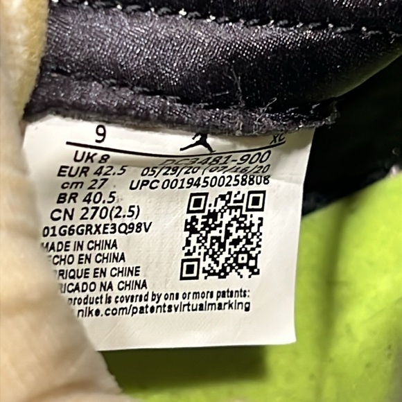 Jordan 1 High J Balvin Retro Goat Colorful Athletic Sneaker Shoes SZ 9 - Picture 12 of 16